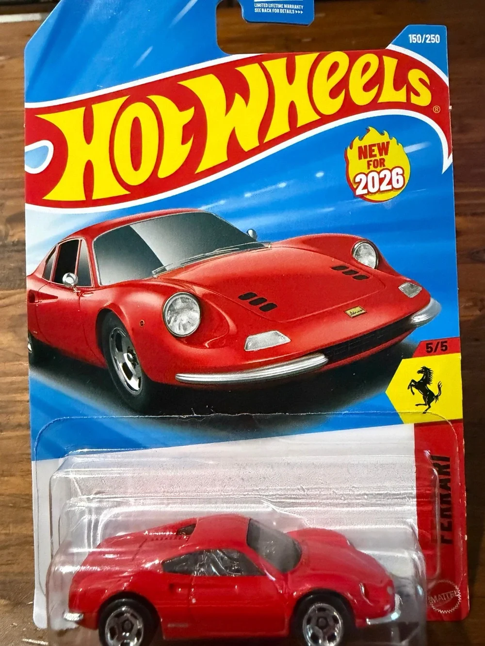 Hot Wheels Dino 206 GT / La LIEBRE